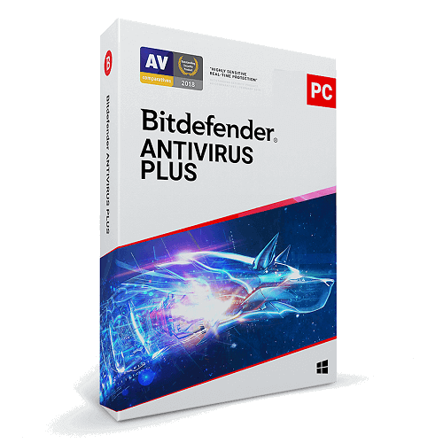 Bitdefender Antivirus Plus - 2-Years / 5-PC - United States & Canada